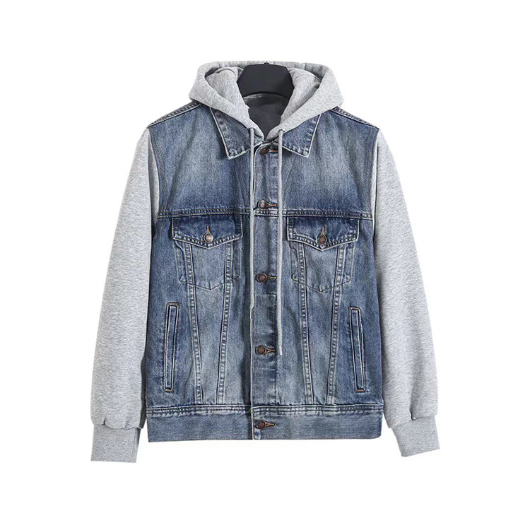 Hoodie Jean Jacket