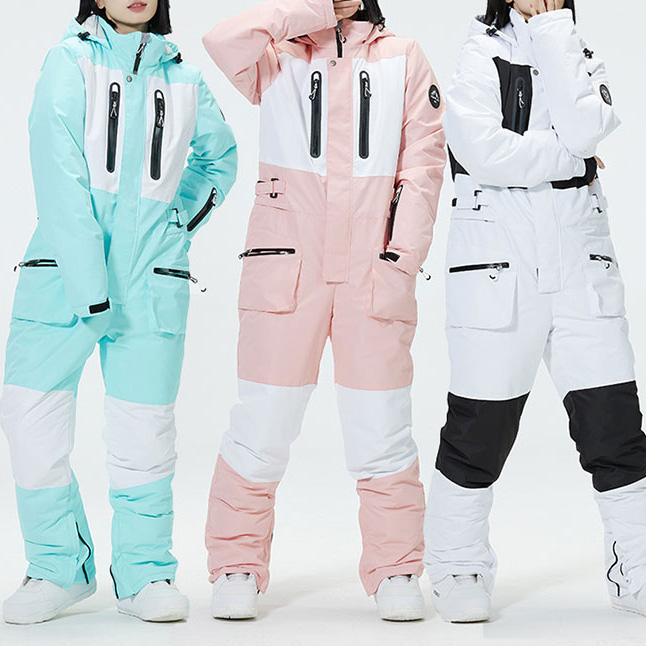 One Piece Ski Suit Womens