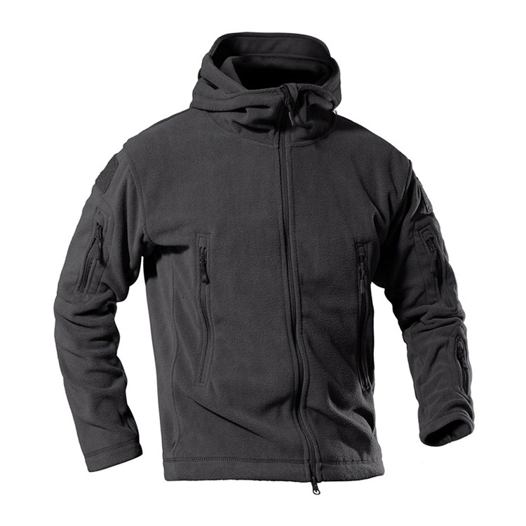 Polar Fleece Jacket with Hood