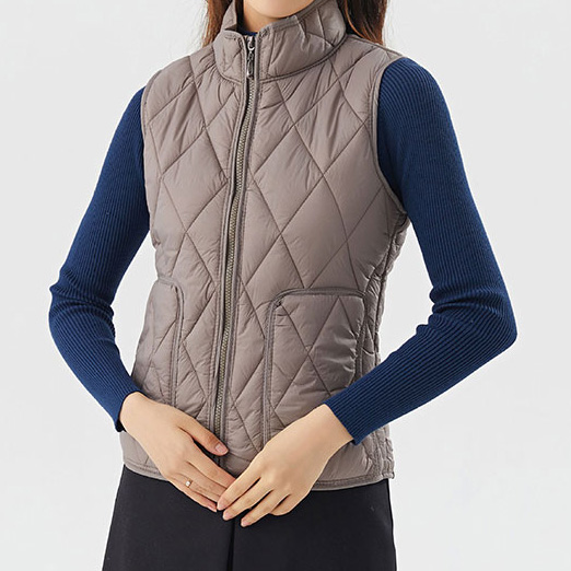 Quilted Vest Womens